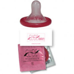 Glyde Strawberry Condoms (100pk)