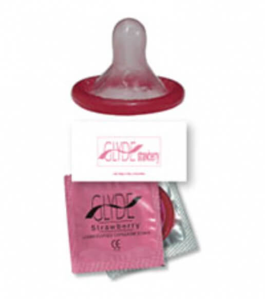 Glyde Strawberry Condoms (100pk)
