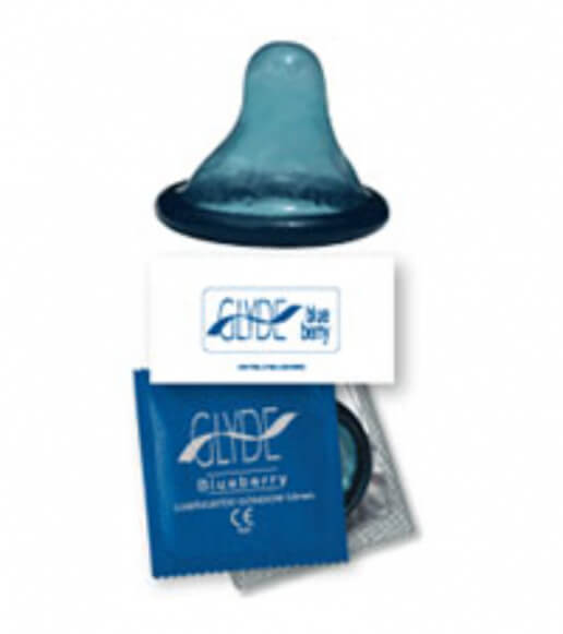 Glyde Blueberry Condoms (100pk)