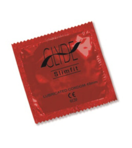 Glyde Slimfit Natural Condoms (100pk)