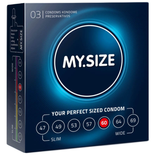 My Size Condoms 60mm - 3pk