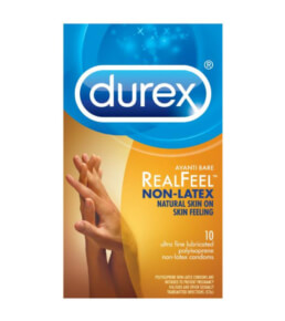 Durex Avanti Bare Real Feel Non-Latex 10 pk