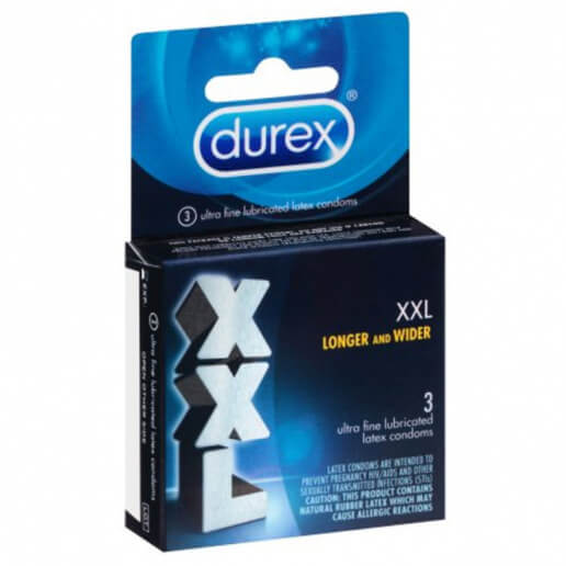 Durex XXL 3 pk
