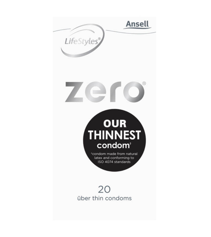 LifeStyles Healthcare Zero Uber Thin 20s Condoms