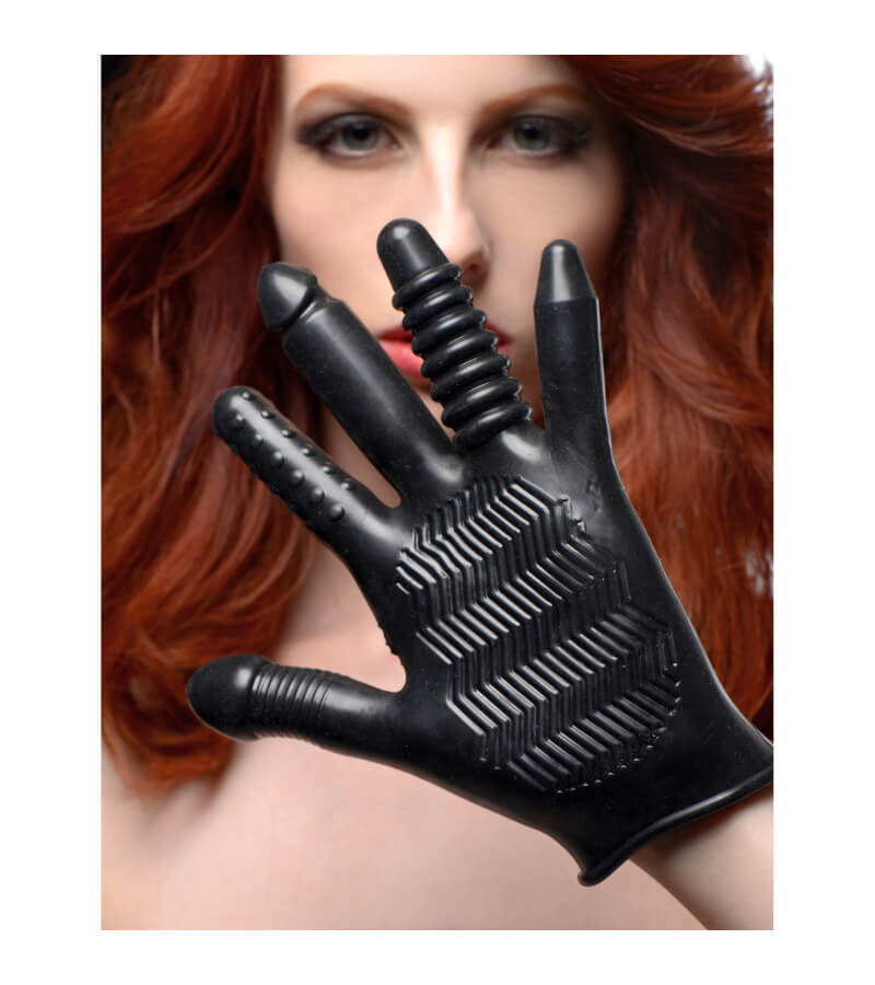 Pleasure Poker Textured Glove