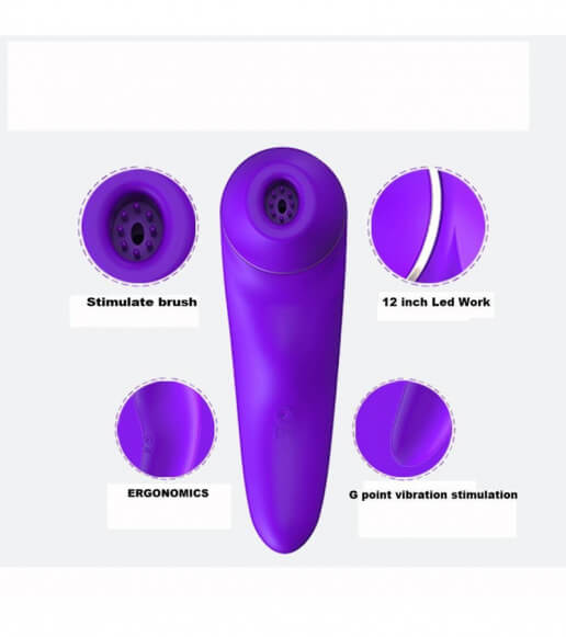 Share Satisfaction Electra Suction Vibrator - Share Satisfaction