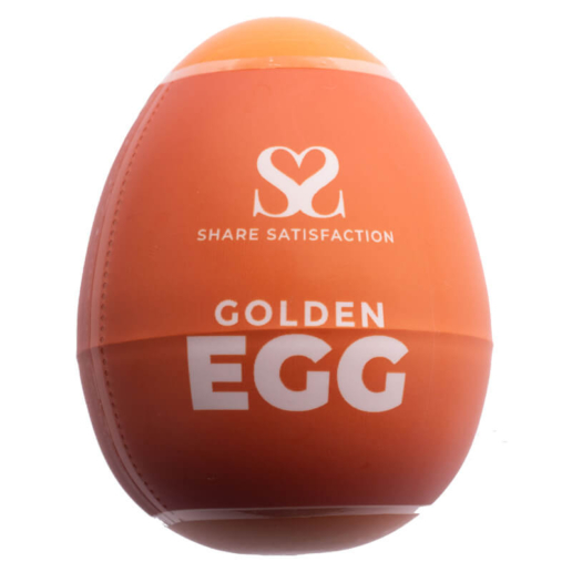 Share Satisfaction Masturbator Egg - Golden - Play By Share Satisfaction