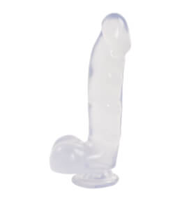 Jelly Jewels Cock with Suction Cup Diamond