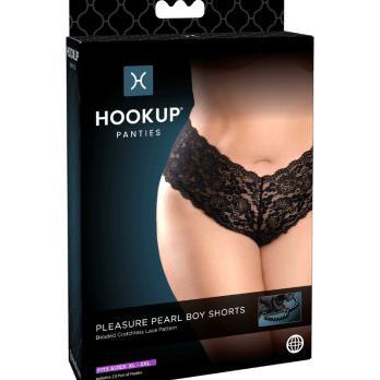 Hookup Panties Pleasure Pearl Boy Shorts