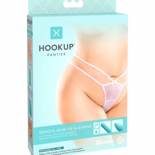 Hookup Panties Remote Bow-Tie G String
