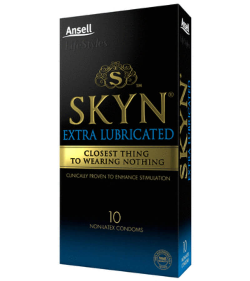 Ansell LifeStyles SKYN Extra Lubricated Condoms 10pk