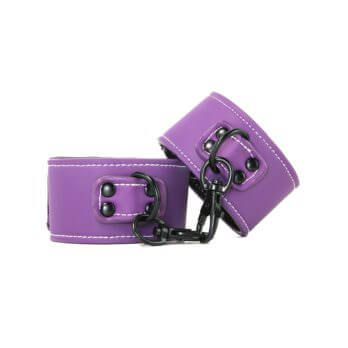 Lust Bondage Wrist Cuff Purple