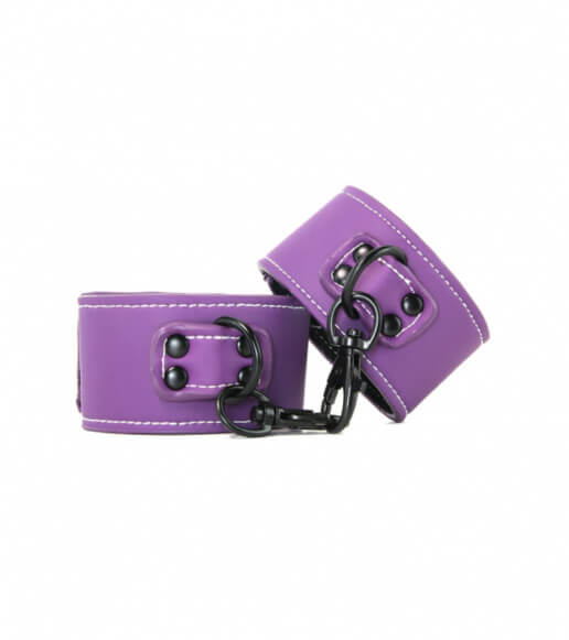 Lust Bondage Wrist Cuff Purple