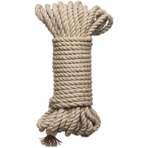 KINK - Hogtied - Bind & Tie - 6mm Hemp Bondage Rope -  30 Feet