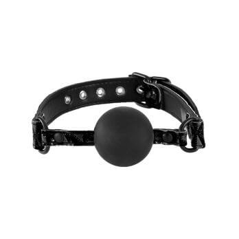 Sinful Soft Silicone Gag Black