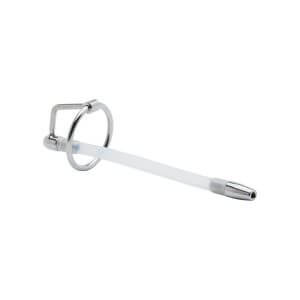 Kinki Range Stainless Steel And Clear Cum Through Plug - 4.5 Inch - Kinki Range by Share Satisfaction