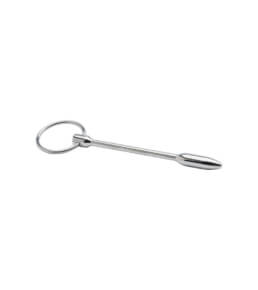 Kink - Stainless Steel Bead End Penis Plug 120mm x9.5mm Weight 42g