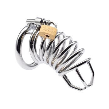 Kinki Range Spiraled Chastity Cage - 40Mm - Kinki Range by Share Satisfaction