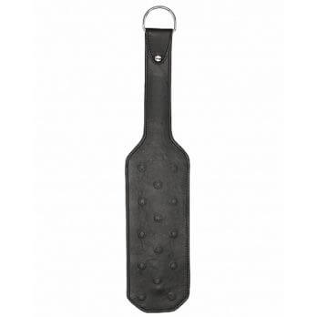 Leather Vampire Paddle  - Black