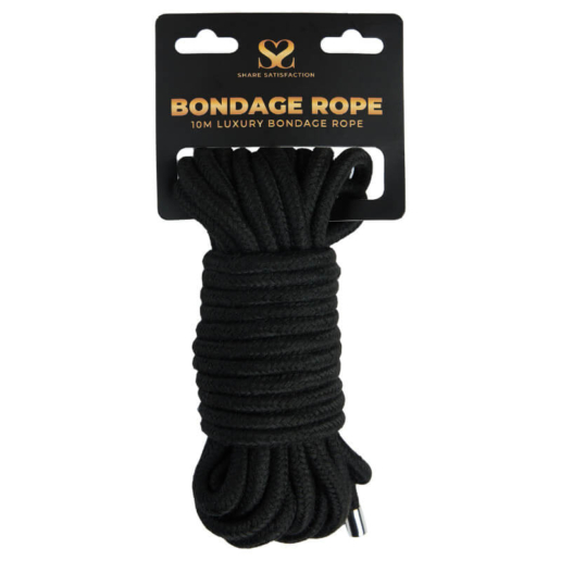 Share Satisfaction Luxury Bondage Rope - 10M - Share Satisfaction