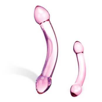 Double Trouble Purple Dildo