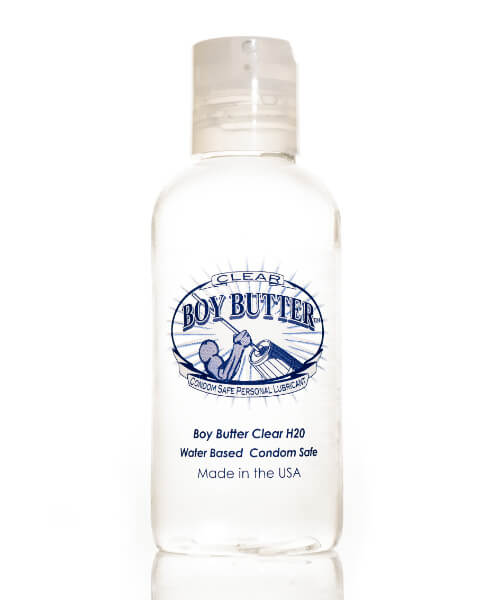 Boy Butter Clear 8 oz Bottle