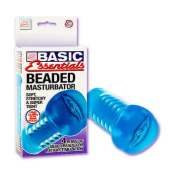 Basic Essentials Beaded Masturbator