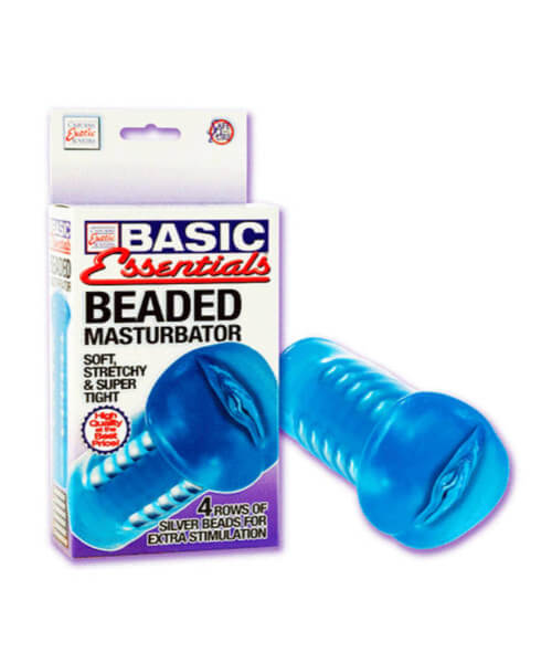 Basic Essentials Beaded Masturbator