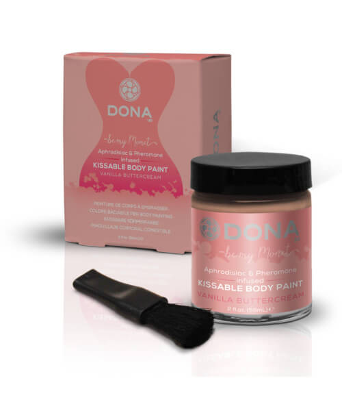 Dona Kissable Body Paint Vanilla Buttercream 2oz/59ml