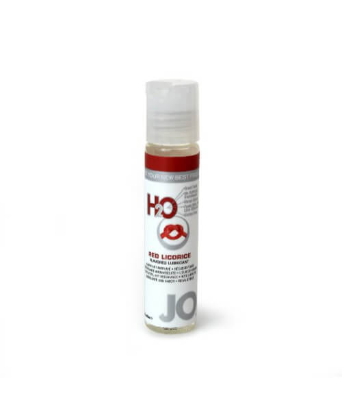 JO H2O Flavored Lubricant Red Licorice Display 1oz Single