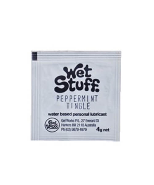 Wet Stuff Peppermint 4g Sachet