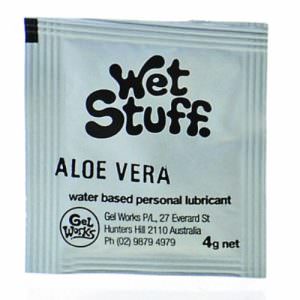 Wet Stuff Aloe Vera 4g Sachet