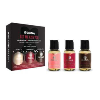 Dona Let Me Kiss You Massage Gift Set