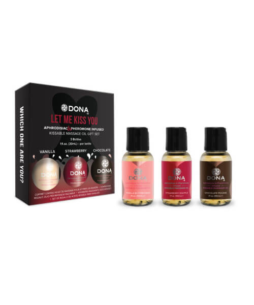 Dona Let Me Kiss You Massage Gift Set