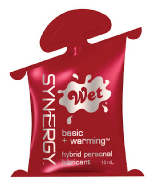 Wet Synergy Lubricant - Basic + Warming 10ml Pillow Pack