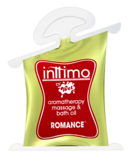 wet inttimo massage oil - Romance 10ml pillow pack