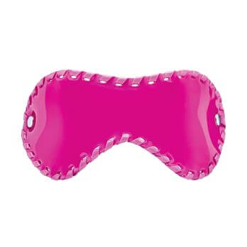 Pink Stitching Eye Mask with Elastic Strap