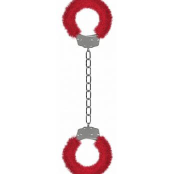 Beginner's Legcuffs Furry - Red