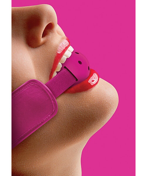 Brace Ball Gag - Pink