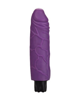 Realistic Skin Vibrator - Regular - Purple
