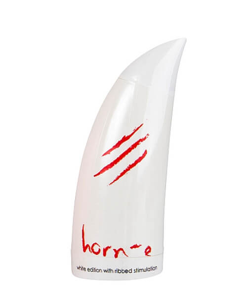 Horn-e White Edition Ribbed Stimulation