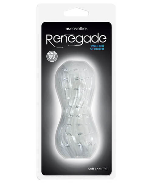 Renegade Twisted Stroker Clear