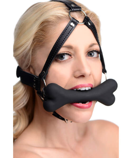 Hound Bone Gag Head Harness