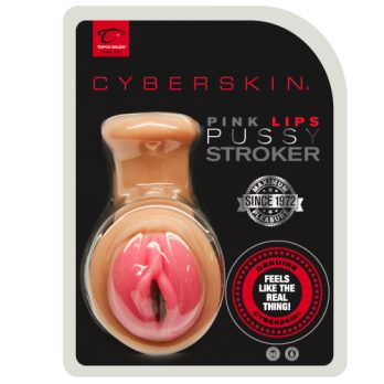 TLC® CyberSkin® Pink Lips Pussy Stroker