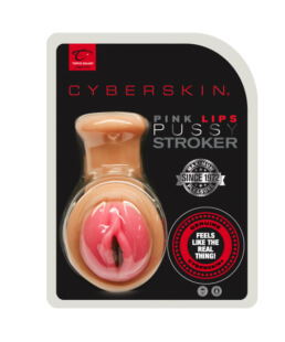 TLC® CyberSkin® Pink Lips Pussy Stroker