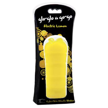 Glo-Glo a Go-Go Electric Lemon CyberSkin® Mouth Stroker