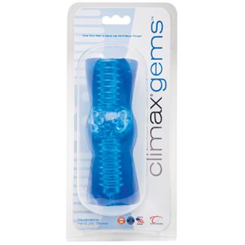 Climax® Gems™ Aquamarine Hand Job Stroker