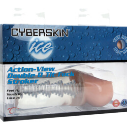 CyberSkin® Ice Action-View Double D Tit Fuck Stroker