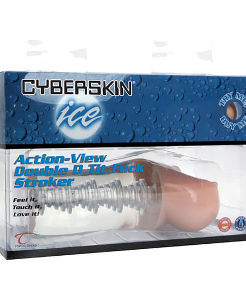 CyberSkin® Ice Action-View Double D Tit Fuck Stroker