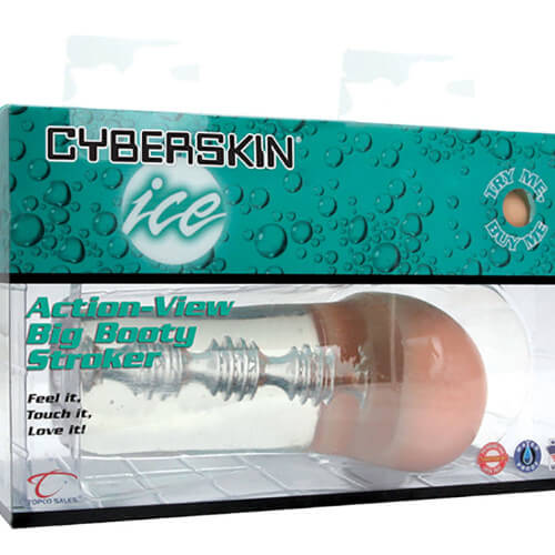 CyberSkin® Ice Action-View Big Booty Stroker